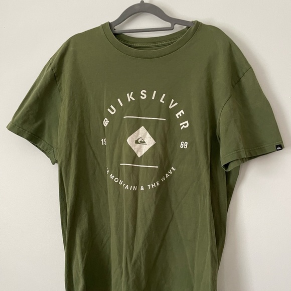 Quiksilver Other - Green Quicksilver T Shirt